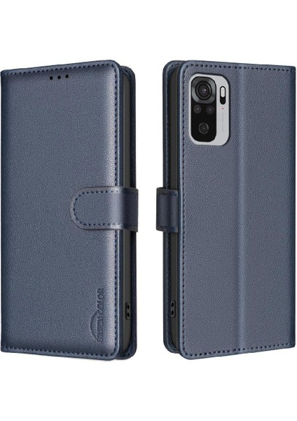 Xiaomi Redmi Not 10 Için Flip Case 4g Pu Deri Kart Tutucu Kickstand (Yurt Dışından) indirimleri