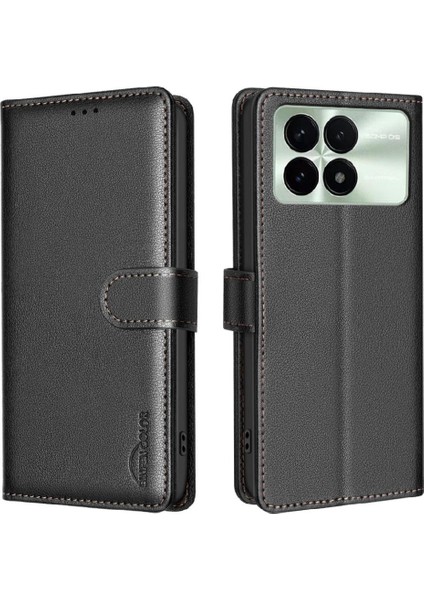 Xiaomi Redmi Için Flip Case K70/K70 Pro Rfıd Engelleme Pu Deri Kart (Yurt Dışından) indirimleri