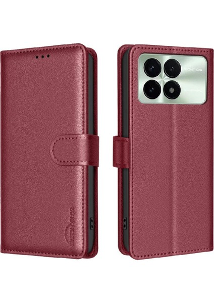 Xiaomi Redmi Için Flip Case K70/K70 Pro Rfıd Engelleme Pu Deri Kart (Yurt Dışından)
