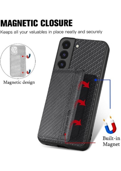 Samsung Galaxy S22 Manyetik Kart Tutucu Standı Fonksiyonu Rfıd (Yurt Dışından) fırsatları