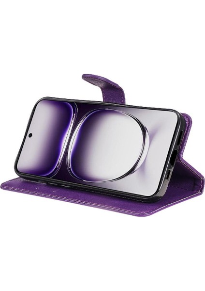 Kart Yuvası ile Oppo Oppo 12 5g Iş Cüzdan Telefon Kılıfı Için Flip Case (Yurt Dışından) indirimleri
