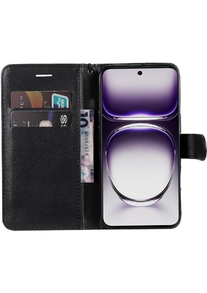 Kart Yuvası ile Oppo Oppo 12 5g Iş Cüzdan Telefon Kılıfı Için Flip Case (Yurt Dışından) modelleri