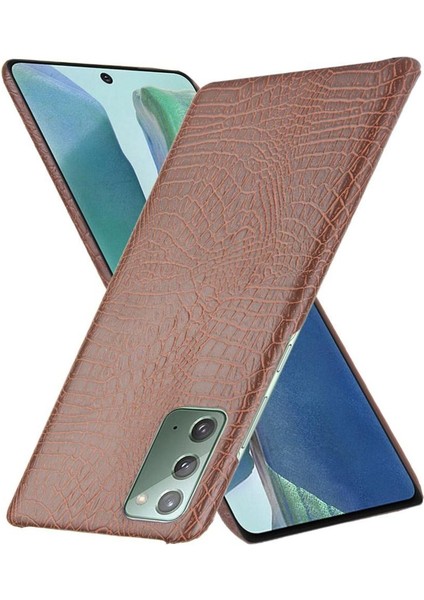 Samsung Galaxy Not 20 Anti Scratch Koruyucu Için Şık Klasik Durumda (Yurt Dışından) indirimleri