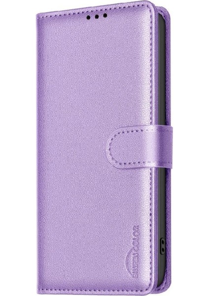 Xiaomi Redmi A1 Artı Rfıd Engelleme Manyetik Kart Tutucu Pu Için Flip Case (Yurt Dışından)