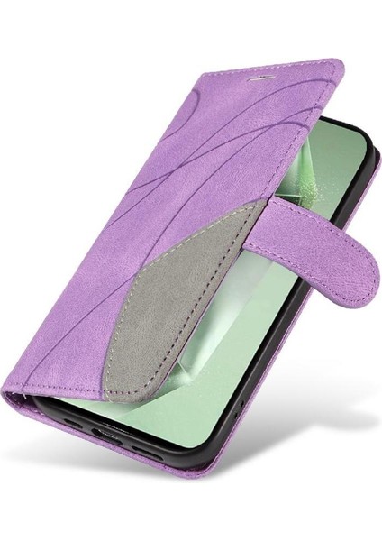 Samsung Galaxy S24 Fe Flip Için Flip Case Folio Kitap Dikiş Renk ile (Yurt Dışından) fiyatları