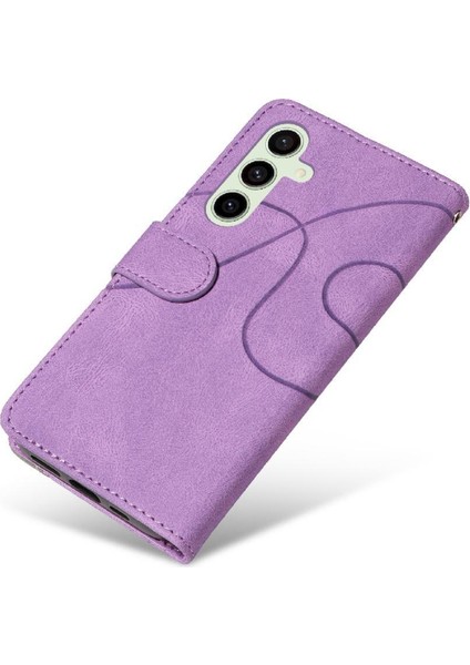 Samsung Galaxy S24 Fe Flip Için Flip Case Folio Kitap Dikiş Renk ile (Yurt Dışından) fırsatları
