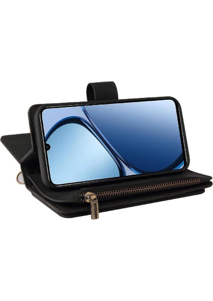 Kart ile Realme C61 Pu Deri Manyetik Kapatma Için Cüzdan Telefon Kılıfı (Yurt Dışından) indirimleri