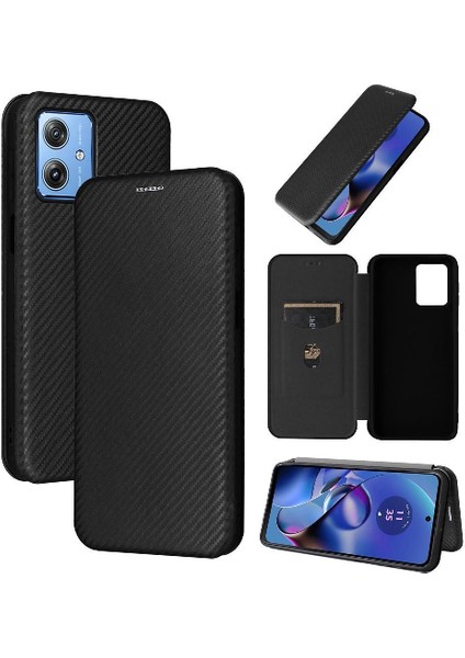 Motorola Moto G64 5G/G64Y 5g Tam Koruma Kartı Ekleme Için Flip Case (Yurt Dışından)