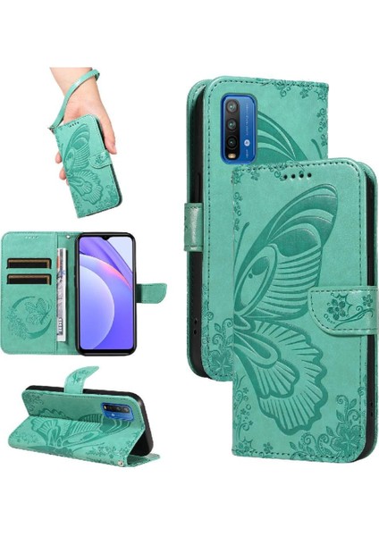 Kredi Kartı Yuvası ile Xiaomi Redmi 10X 4g Için Flip Case Yüksek Kalite El (Yurt Dışından)