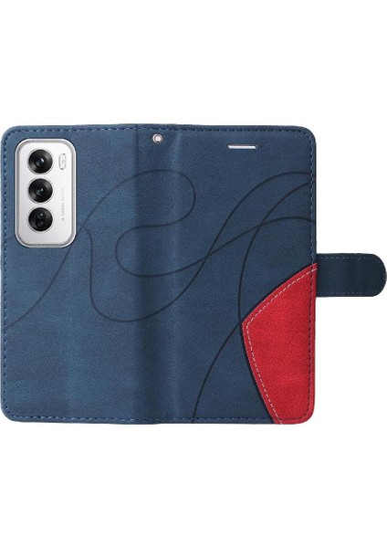 Kart Yuvası Standı Rengi ile Oppo Oppo 12 5g Deri Cüzdan Için Flip Case (Yurt Dışından) fiyatları