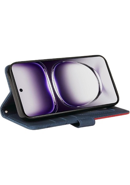 Kart Yuvası Standı Rengi ile Oppo Oppo 12 5g Deri Cüzdan Için Flip Case (Yurt Dışından) fırsatları