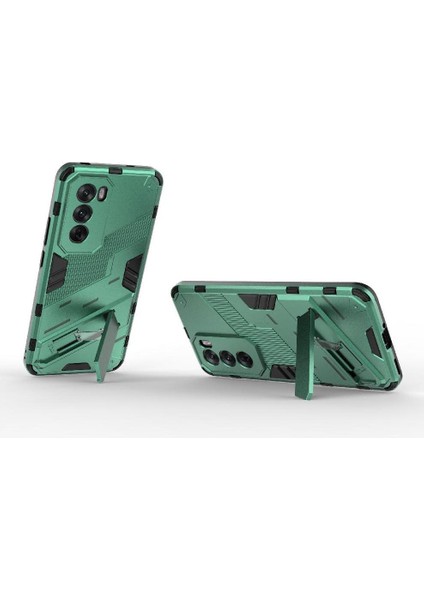 Oppo Oppo 12 5g Kickstand Sağlam Askeri Koruyucu Kapak Için Kılıf (Yurt Dışından) modelleri