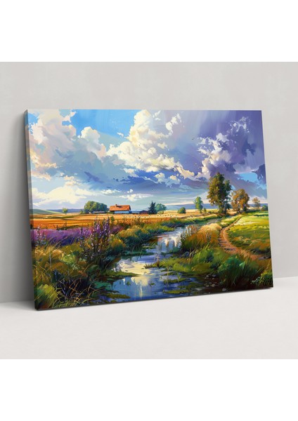 Gerçekçilik Kanvas Tablo Duvar Tablosu - Gerçekçilik, Ev Dekorasyonu, Kanvas Tablo, 90X60