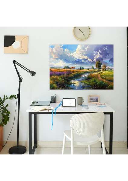 Gerçekçilik Kanvas Tablo Duvar Tablosu - Gerçekçilik, Ev Dekorasyonu, Kanvas Tablo, 90X60