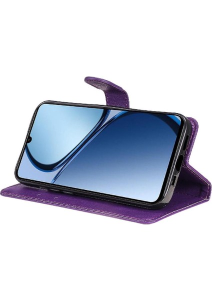 Realme C61 Iş Cüzdan Telefon Kılıfı Için Flip Case Klasik Düz Renk (Yurt Dışından) fiyatları