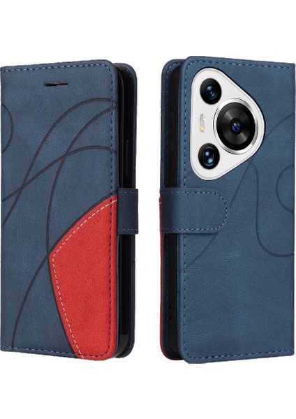 Kart Yuvası Standı ile Huawei Pura 70 Pro Kickstand Koruyucu Için Flip Case (Yurt Dışından)