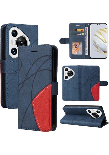Kart Yuvası Standı ile Huawei Pura 70 Pro Kickstand Koruyucu Için Flip Case (Yurt Dışından)