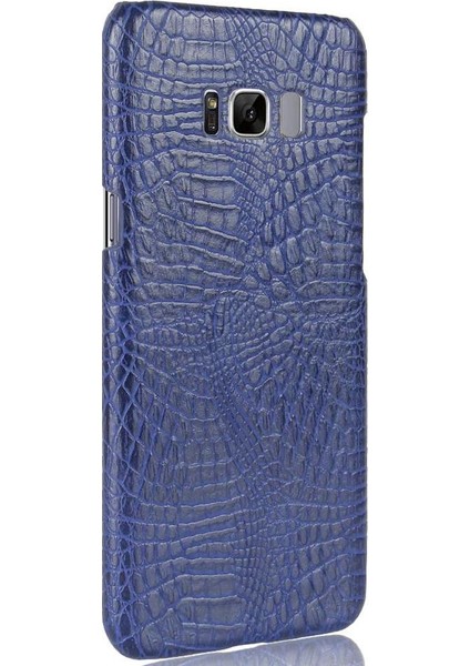 Samsung Galaxy S8 Klasik Timsah Moda Anti Için Şık Klasik Durumda (Yurt Dışından)