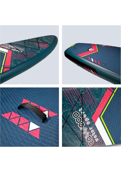 Sup Şişme Sörf Tahtası Stand Up Paddle Board 82*320*15 cm Lacivert