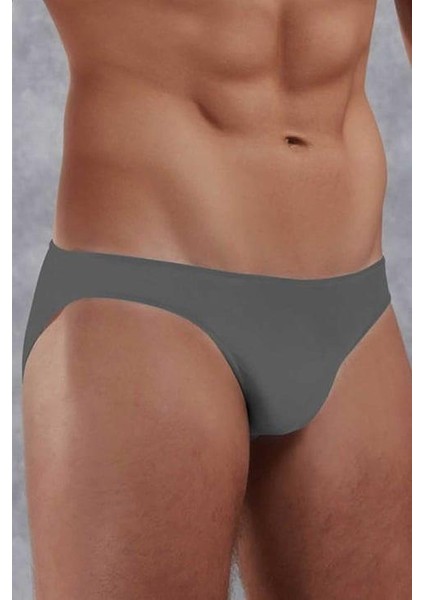 Erkek Modal İnce Bel Bantlı Füme Slip C1T8N2O1