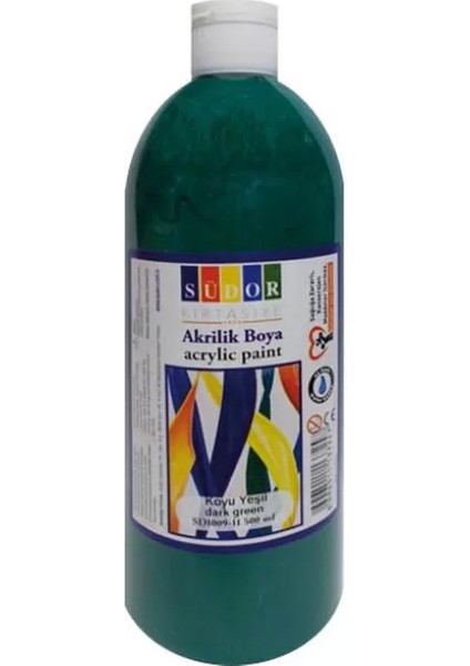 SD1009 Akrilik Boya Koyu Yeşil 500ML