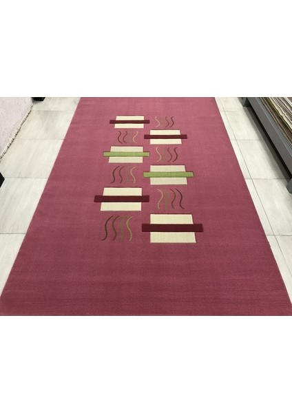 Vizyon Carving 9064 Pembe 175X280 Açık Pembe 5 M2 !