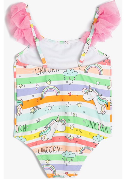 Mayo Tül Detaylı Unicorn Baskılı fiyatları