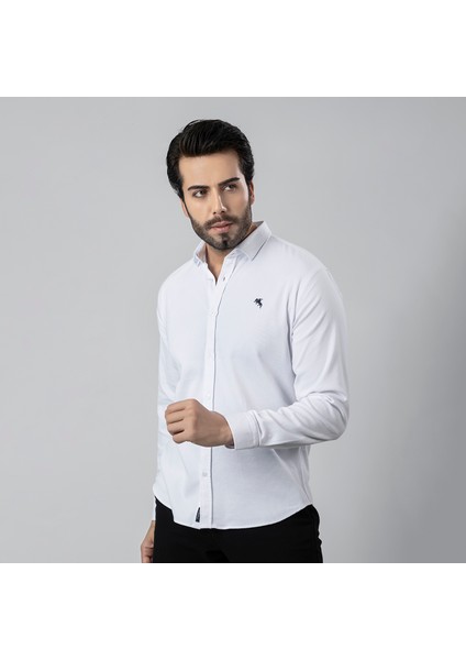 Erkek Gömlek Slimfit Likralı Kumaş Uzun Kol PA-180 fiyatları