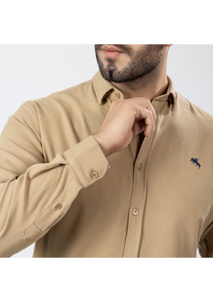 Erkek Gömlek Slimfit Likralı Kumaş Uzun Kol PA-180 modelleri