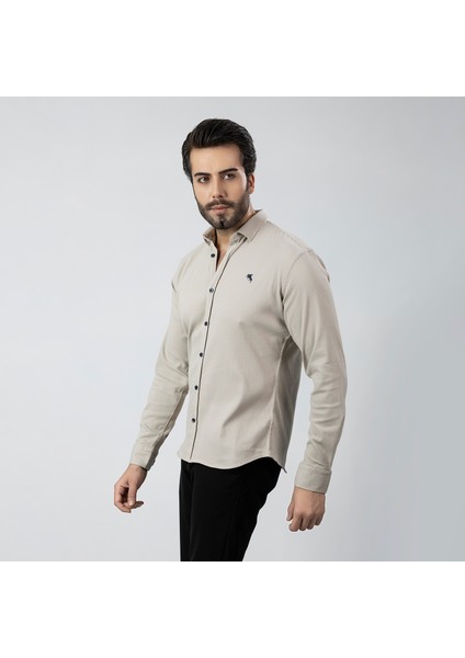 Erkek Gömlek Slimfit Likralı Kumaş Uzun Kol PA-180 fiyatları