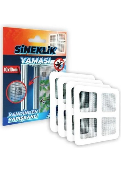 10 Adet 10CM Sineklik Tamir Bantı Sineklik Yaması Kendin Yapışkanlı Banyo Gider Süzgeci