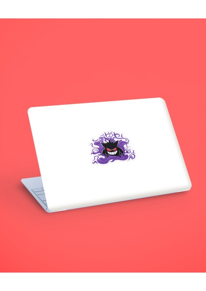 Gengar Pokemon Shadow Sticker Parlak Kağıt 2'li Set