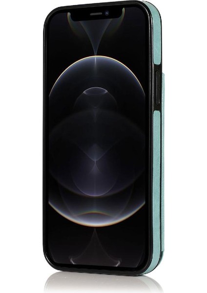 IPhone 12 Için Kart Tutucu Kılıf ile Cüzdan Pro Kabartmalı Mandala Desen Pu (Yurt Dışından) fırsatları