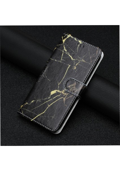 Huawei P40 Için Flip Case Kart Yuvaları Tutucu Mermer Desen Manyetik Pu Tam (Yurt Dışından) fırsatları
