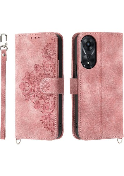 Oppo A78 4g Çoklu Kredi Kartı Yuvaları Için Flip Case Bileklik Darbeye (Yurt Dışından) fırsatları