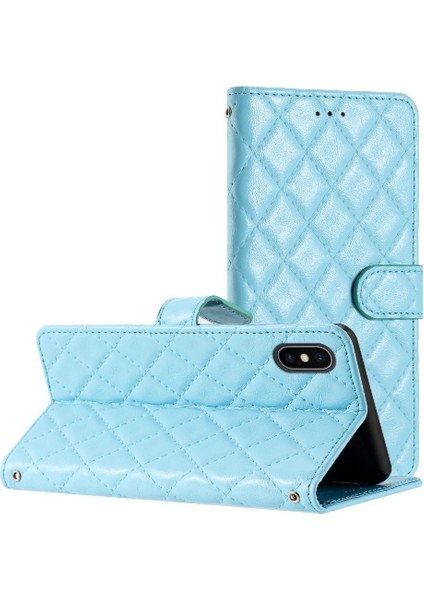 IPhone x Için Flip Case/xs Kickstand Tpu Darbeye Kart Yuvaları Tutucu Pu (Yurt Dışından)