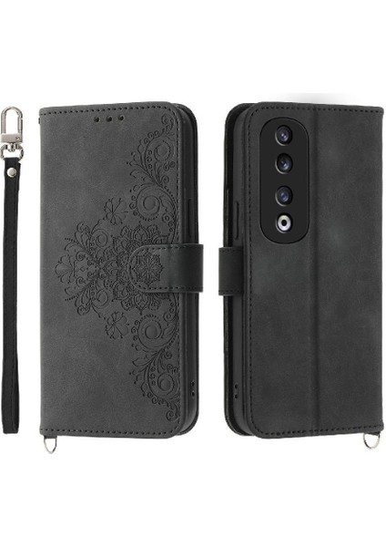 Onur 90 Pro Darbeye Bileklik Kabartmalı Çoklu Kredi Için Flip Case (Yurt Dışından)