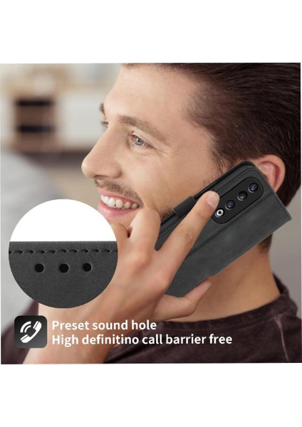 Onur 90 Pro Darbeye Bileklik Kabartmalı Çoklu Kredi Için Flip Case (Yurt Dışından)
