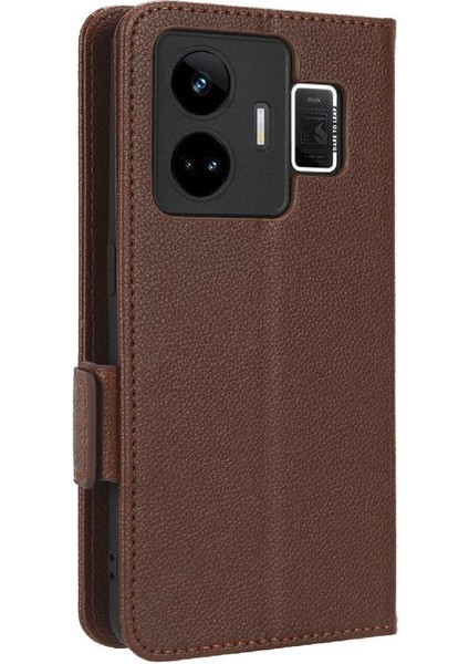 Realme Gt Neo 5 Için Kılıf Pu Deri Cüzdan Kart Yuvaları Tutucu Manyetik Yan (Yurt Dışından) fırsatları