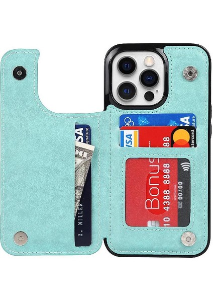 IPhone 15 Için Kart Tutucu Kılıf ile Cüzdan Pro Pu Deri Desen Çiçek (Yurt Dışından) fırsatları