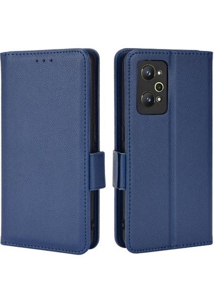 Realme Gt2 Pu Deri Yan Toka Kart Yuvaları Tutucu Cüzdan Için Kılıf (Yurt Dışından)