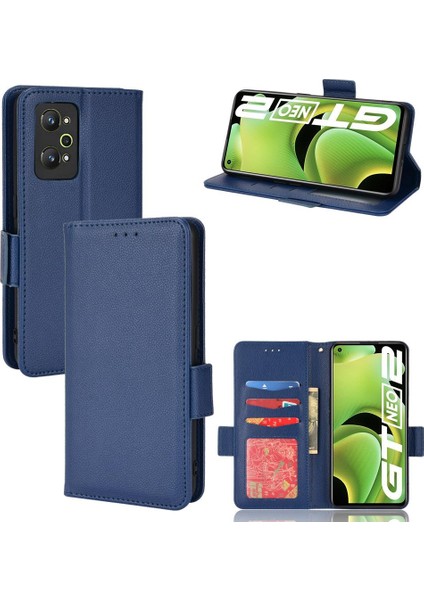 Realme Gt2 Pu Deri Yan Toka Kart Yuvaları Tutucu Cüzdan Için Kılıf (Yurt Dışından) indirimleri
