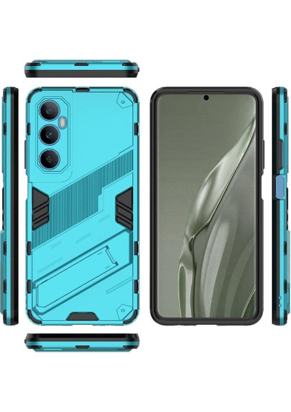 Realme C65 4g Kickstand Koruyucu Kapak Için Kılıf Sağlam Askeri (Yurt Dışından) fiyatları