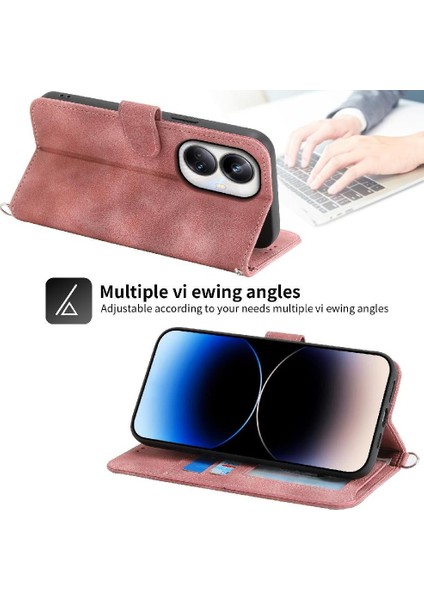 Realme 10 Pro Artı 5g Darbeye Dayanıklı Kabartmalı Bileklik Çoklu Için Flip Case (Yurt Dışından) fırsatları