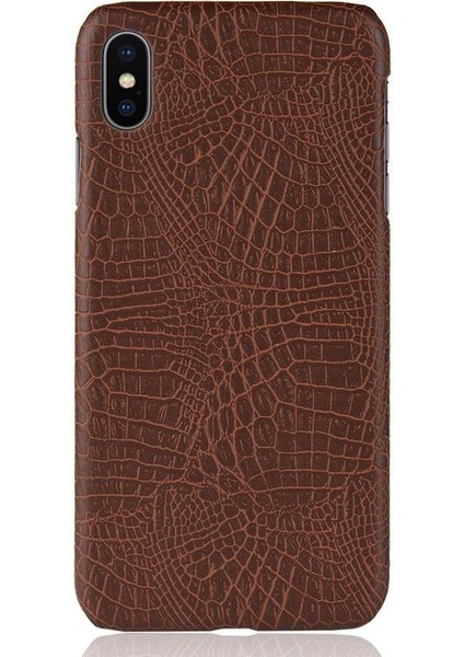 IPhone Xs Için Şık Klasik Durumda/x Anti Scratch Klasik Timsah Kapak (Yurt Dışından) fırsatları