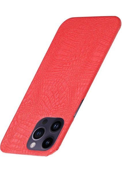 Şık Klasik Kılıf IPhone 14 Pro Max Klasik Timsah Moda Kapak (Yurt Dışından) fırsatları