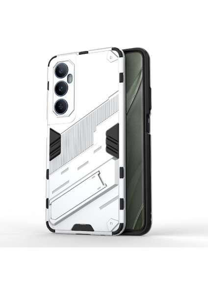 Realme C65 4g Kickstand Koruyucu Kapak Için Kılıf Sağlam Askeri (Yurt Dışından) modelleri