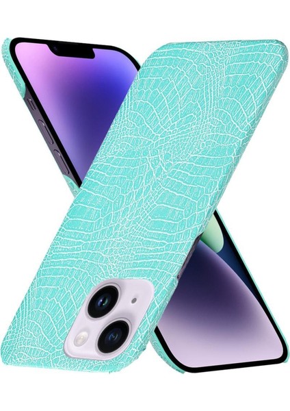IPhone 14 Için Şık Klasik Durumda Artı Klasik Timsah Moda Kapak (Yurt Dışından) fiyatları
