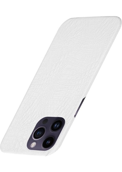 IPhone 14 Pro Uyumluluk Klasik Timsah Için Şık Klasik Kılıf (Yurt Dışından) indirimleri