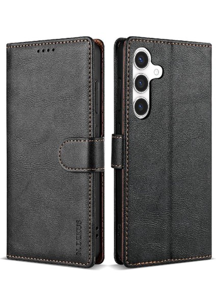 Samsung Galaxy Galaxy Manyetik Kapatma Çift Katmanlı Koruma Için Flip Case (Yurt Dışından)